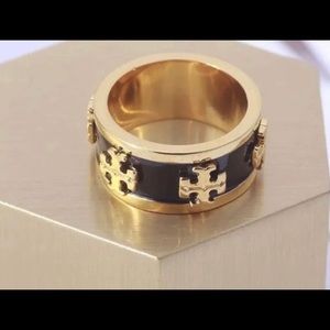Black and Golf Tory Burch Ring